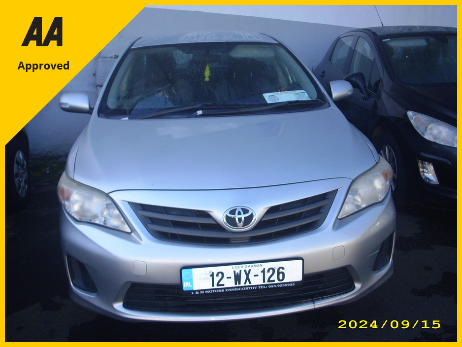 2012 Toyota Corolla 1.33 TERRA MC 4DR €5,250