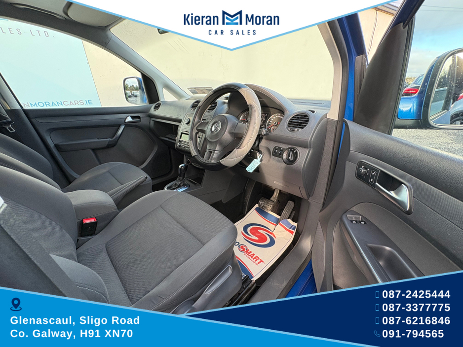 2012 Volkswagen Caddy MAXI LIFE DSG 7S 5DR €8,950