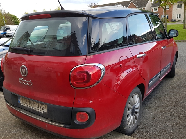 2017 Fiat 500l 7 seater 5DR €11,000