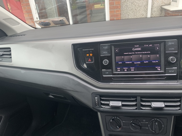 2018 Volkswagen Polo TRENDLINE 1.0 TSI MANUAL 5SPEED 95BHP 5DR €14,500