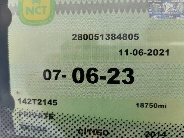 2014 Skoda Citigo 1.0 BLACK EDITION 60PS 5DR €6,500