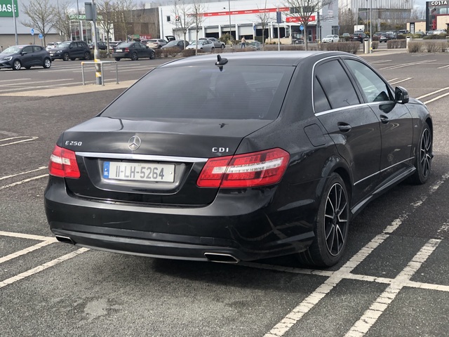 2011 Mercedes-Benz E250 E SERIES CDI BLUE EFFICIENCY SPORT ED125 4DR AUTO €95