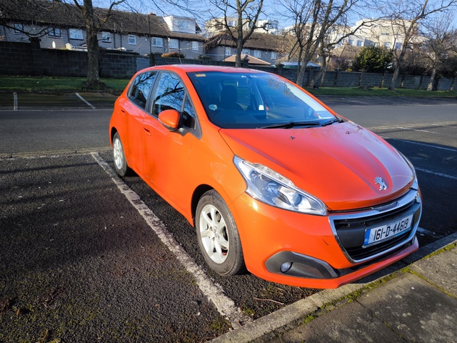 2016 Peugeot 208 ACTIVE 1.2 4DR €9,000